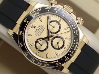 GENTS ROLEX DAYTONA 18ct YELLOW GOLD OYSTERFLEX 126518LN NEW MODEL UNWORN STICKERS 2026 UK B&P