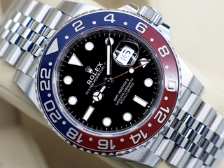 GENTS ROLEX GMT-MASTER II PEPSI 126710BLRO STAINLESS STEEL WARRANTY 2021 B&P