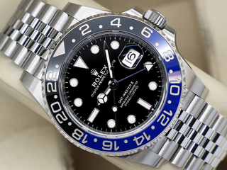 ROLEX GMT-MASTER II BATGIRL 126710BLNR STAINLESS STEEL WARRANTY 2025 UK B&P