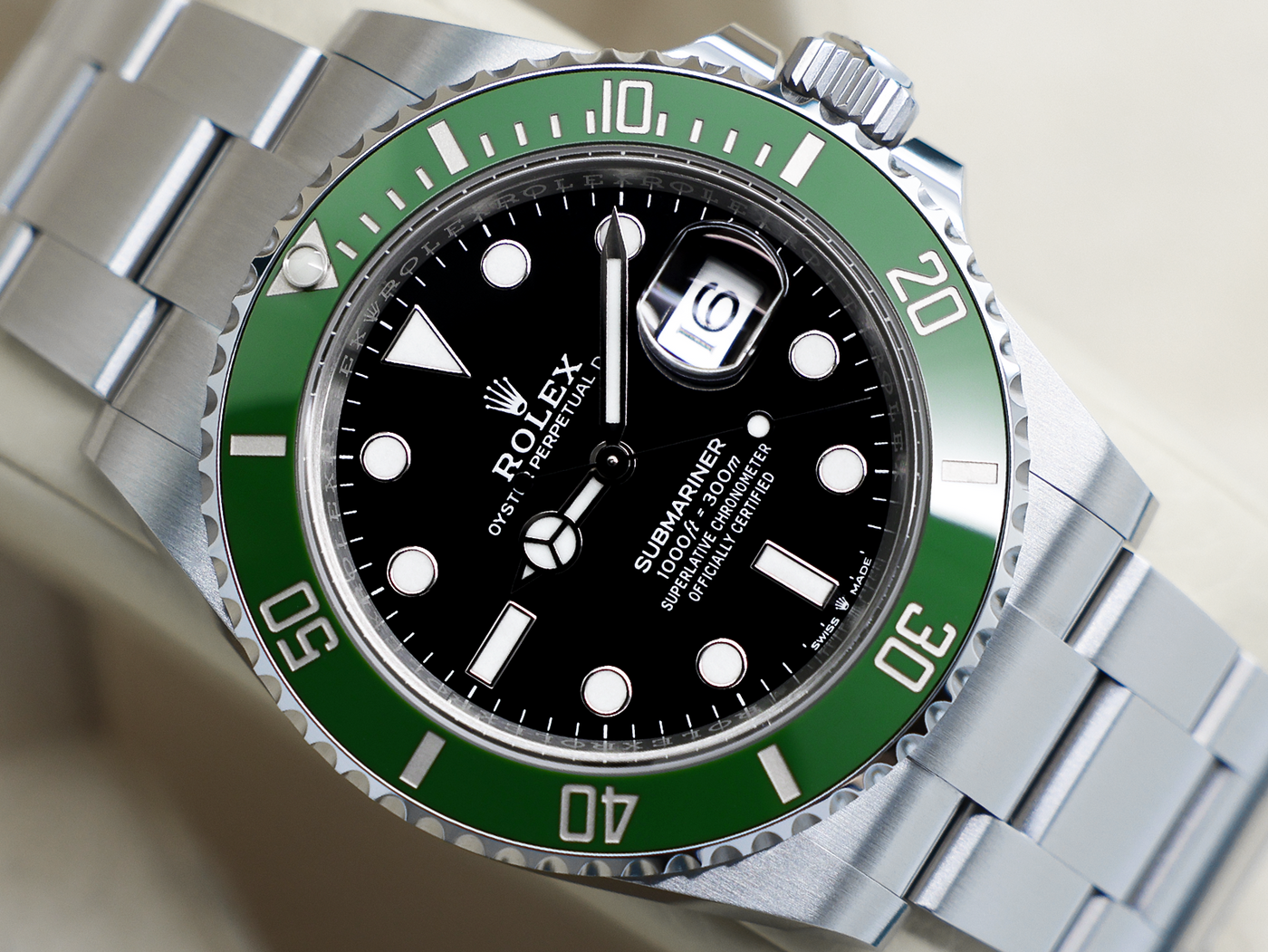 GENTS ROLEX GENTS ROLEX SUBMARINER DATE 41mm STARBUCKS MK2 126610LV STAINLESS STEEL WARRANTY 2024 UK B&P