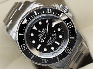GENTS ROLEX DEEPSEA SEA-DWELLER CHALLENGE 50mm 126067 TITANIUM UNWORN FULL STICKERS 2022 UK B&P