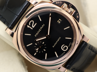 GENTS PANERAI LUMINOR DUE 38MM 18CT ROSE GOLD PAM01029 WARRANTY 2025 UK B&P