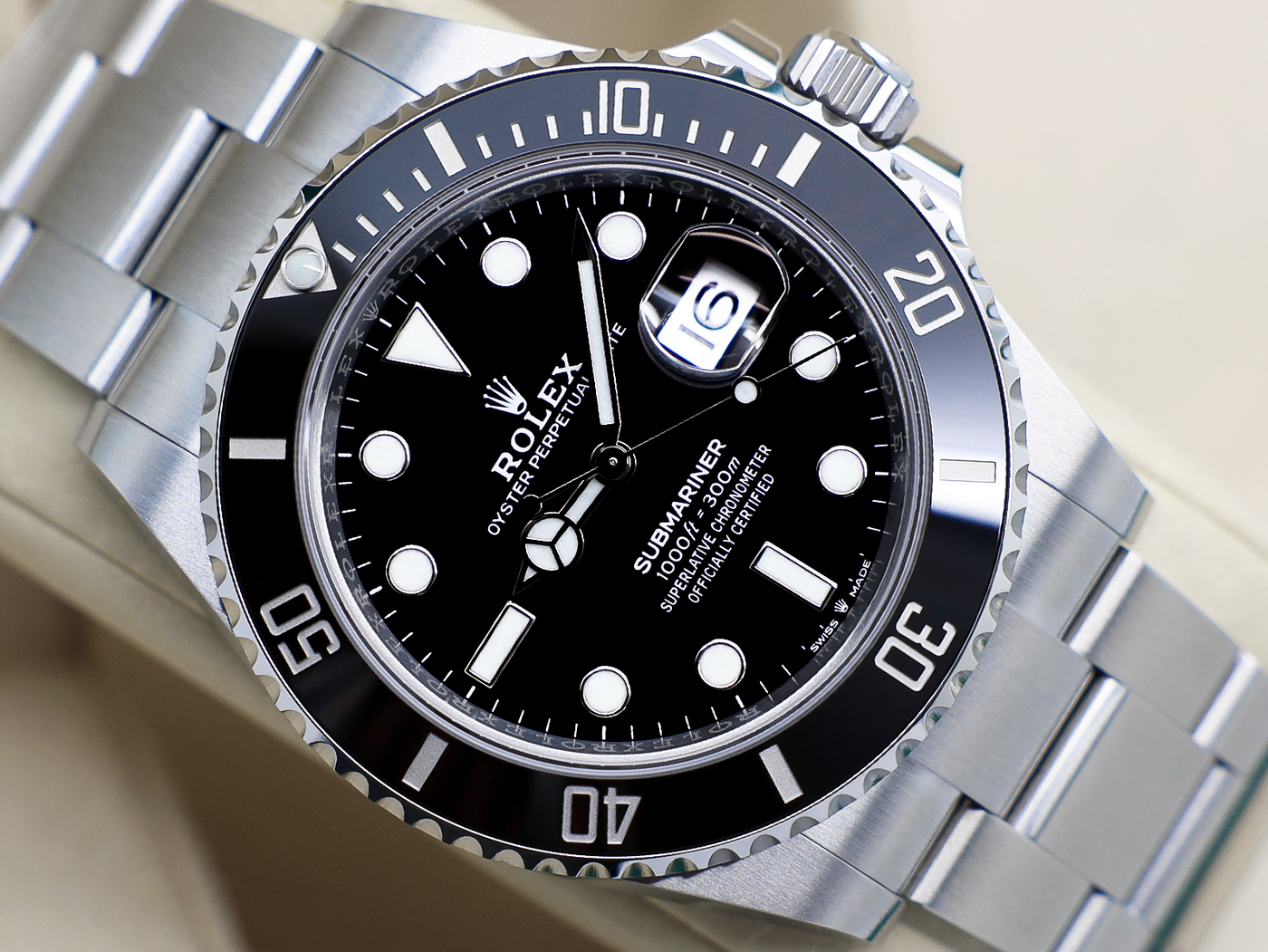 GENTS ROLEX GENTS ROLEX SUBMARINER DATE 41mm 126610LN STAINLESS STEEL WARRANTY 2026 UK B&P