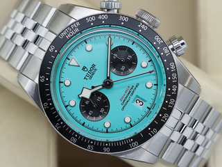 GENTS TUDOR BLACK BAY CHRONO FLAMINGO BLUE 79360N STAINLESS STEEL UNWORN 2026 UK B&P