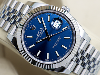GENTS ROLEX DATEJUST 41mm 126334 STAINLESS STEEL BLUE DIAL UNWORN 2026 UK B&P
