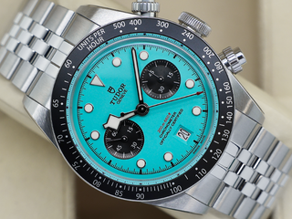 GENTS TUDOR BLACK BAY CHRONO FLAMINGO BLUE 79360N STAINLESS STEEL UNWORN 2026 UK B&P