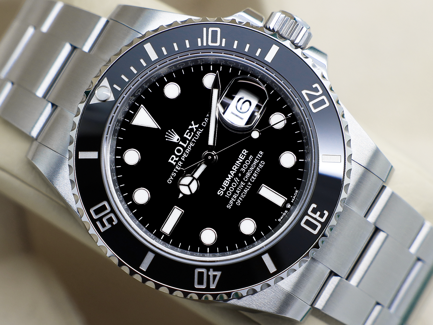 GENTS ROLEX GENTS ROLEX SUBMARINER DATE 41mm 126610LN STAINLESS STEEL WARRANTY 2023 UK B&P