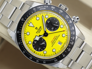 GENTS TUDOR BLACK BAY CHRONO BUMBLE BEE YELLOW 79310N STAINLESS STEEL WARRANTY STICKERS 2026 UK B&P