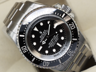 GENTS ROLEX DEEPSEA SEA-DWELLER CHALLENGE 50mm 126067 TITANIUM UNWORN FULL STICKERS 2022 UK B&P