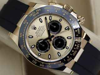 GENTS ROLEX DAYTONA 18ct YELLOW GOLD OYSTERFLEX PIKACHU 116518LN WARRANTY 2023 UK B&P