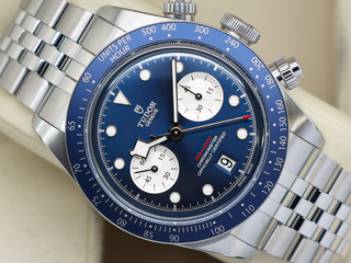 GENTS TUDOR BLACK BAY CHRONO 79360B STAINLESS STEEL WARRANTY 2025 B&P