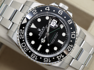 GENTS ROLEX GMT-MASTER II 116710LN STAINLESS STEEL WARRANTY 2019 UK B&P