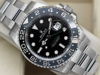 GENTS ROLEX GMT-MASTER II BRUCE WAYNE 126710GRNR STAINLESS STEEL UNWORN 2025 UK B&P