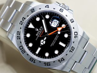 GENTS ROLEX EXPLORER II 42mm 226570 STAINLESS STEEL BLACK DIAL WARRANTY 2022 UK B&P