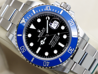 GENTS ROLEX SUBMARINER DATE 41mm BLUEBERRY 126619LB 18ct WHITE GOLD BLACK DIAL WARRANTY 2023 UK B&P