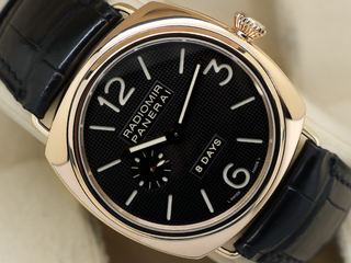 GENTS PANERAI RADIOMIR 45MM 18CT PINK GOLD PAM00197 WARRANTY 2010 UK B&P