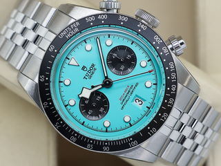 GENTS TUDOR BLACK BAY CHRONO FLAMINGO BLUE 79360N STAINLESS STEEL UNWORN 2026 UK B&P