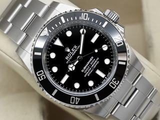 GENTS ROLEX SUBMARINER NON DATE 41mm 124060 STAINLESS STEEL UNWORN 2026 UK B&P