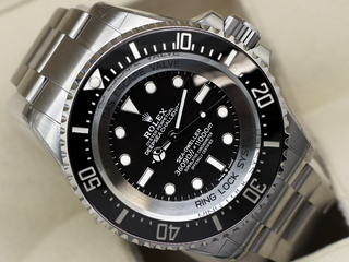 GENTS ROLEX DEEPSEA SEA-DWELLER CHALLENGE 50mm 126067 TITANIUM UNWORN FULL STICKERS 2022 UK B&P