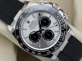 GENTS ROLEX DAYTONA 18ct WHITE GOLD OYSTERFLEX GHOST 126519LN UNWORN 2025 UK B&P