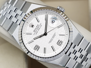 ROLEX LAND-DWELLER 40mm 127334 STAINLESS STEEL WHITE DIAL WARRANTY 2025 UK B&P