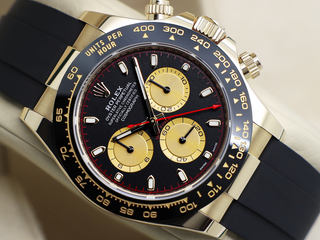GENTS ROLEX DAYTONA 18ct YELLOW GOLD OYSTERFLEX PAUL NEWMAN 116518LN UNWORN 2023 UK B&P