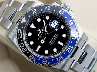 ROLEX GMT-MASTER II BATMAN 126710BLNR STAINLESS STEEL WARRANTY STICKERS 2023 UK B&P