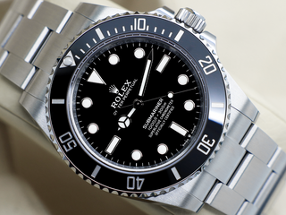 GENTS ROLEX SUBMARINER NON DATE 41mm 124060 STAINLESS STEEL WARRANTY 2025 UK B&P