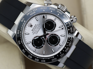 GENTS ROLEX DAYTONA 18ct WHITE GOLD OYSTERFLEX GHOST 126519LN WARRANTY 2026 UK B&P