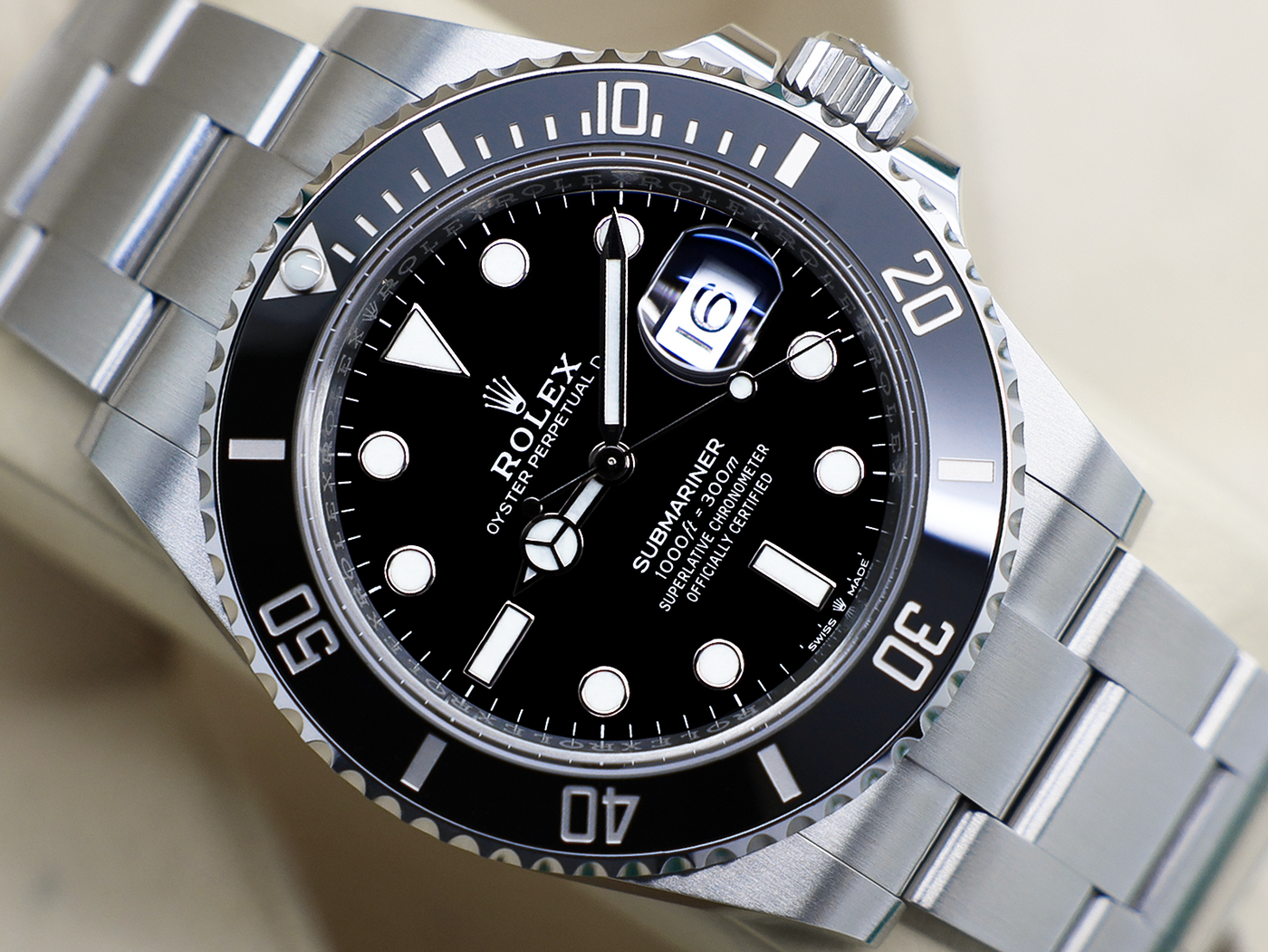 GENTS ROLEX GENTS ROLEX SUBMARINER DATE 41mm 126610LN STAINLESS STEEL WARRANTY 2026 UK B&P