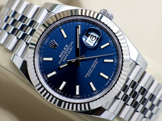 GENTS ROLEX DATEJUST 41mm 126334 STAINLESS STEEL BLUE DIAL UNWORN 2026 UK B&P