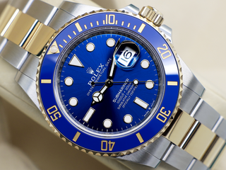 GENTS ROLEX SUBMARINER DATE 41mm 126613LB 18ct GOLD/STEEL BLUE DIAL WARRANTY 2023 UK B&P
