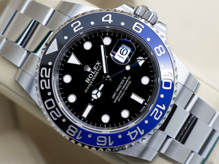 ROLEX GMT-MASTER II BATMAN 126710BLNR STAINLESS STEEL WARRANTY STICKERS 2023 UK B&P