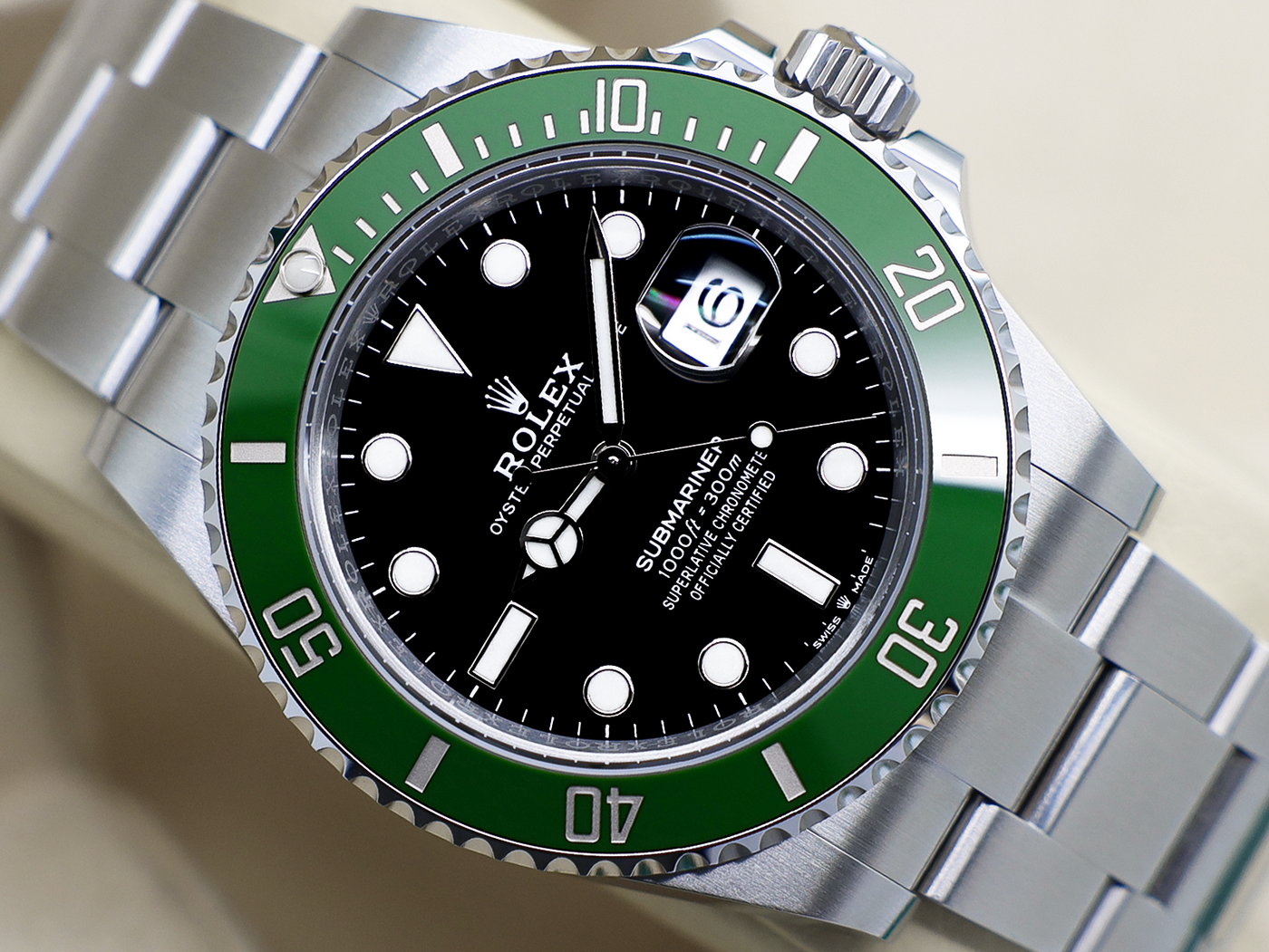 GENTS ROLEX GENTS ROLEX SUBMARINER DATE 41mm STARBUCKS MK2 126610LV STAINLESS STEEL WARRANTY 2023 UK B&P