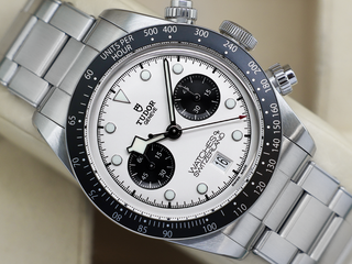 GENTS TUDOR BLACK BAY CHRONO WATCHES OF SWITZERLAND LIMITED EDITION 79360N STAINLESS STEEL WARRANTY 2024 UK B&P