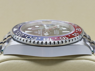 GENTS ROLEX GMT-MASTER II PEPSI 126710BLRO STAINLESS STEEL WARRANTY STICKERS 2024 UK B&P