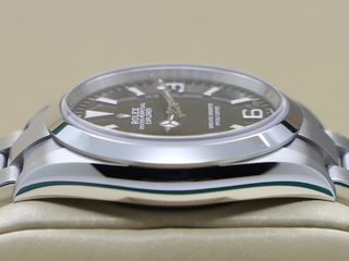 GENTS ROLEX EXPLORER I 36mm 124270 STAINLESS STEEL BLACK DIAL UNWORN 2024 UK B&P