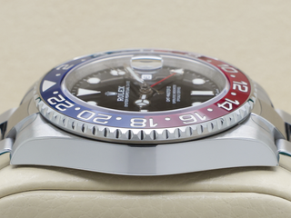 GENTS ROLEX GMT-MASTER II PEPSI 126710BLRO STAINLESS STEEL WARRANTY STICKERS 2021 UK B&P