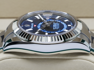 GENTS ROLEX SKY-DWELLER 42mm 336934 STAINLESS STEEL BLUE DIAL UNWORN 2025 UK B&P