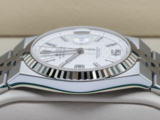 ROLEX LAND-DWELLER 40mm 127334 STAINLESS STEEL WHITE DIAL WARRANTY 2025 UK B&P