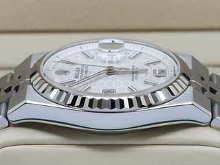 ROLEX LAND-DWELLER 36mm 127234 STAINLESS STEEL WHITE DIAL WARRANTY 2025 UK B&P