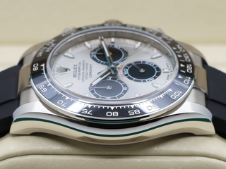 GENTS ROLEX DAYTONA 18ct WHITE GOLD OYSTERFLEX GHOST 126519LN UNWORN 2025 UK B&P