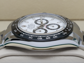 GENTS ROLEX DAYTONA PANDA 116500LN STAINLESS STEEL WHITE DIAL UNWORN STICKERS 2023 UK B&P