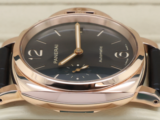 GENTS PANERAI LUMINOR DUE 38MM 18CT ROSE GOLD PAM01029 WARRANTY 2025 UK B&P