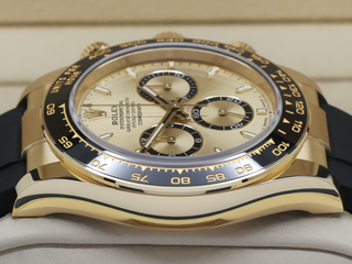 GENTS ROLEX DAYTONA 18ct YELLOW GOLD OYSTERFLEX 126518LN NEW MODEL UNWORN STICKERS 2026 UK B&P