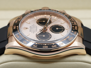 GENTS ROLEX DAYTONA 18ct ROSE GOLD OYSTERFLEX 126515LN SUNDUST DIAL NEW MODEL UNWORN 2026 UK B&P