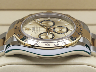 GENTS ROLEX DAYTONA 18ct YELLOW GOLD/STEEL 126503 CHAMPAGNE DIAL WARRANTY 2023 UK B&P