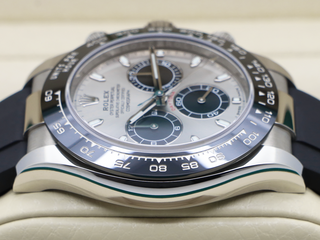 GENTS ROLEX DAYTONA 18ct WHITE GOLD OYSTERFLEX GHOST 116519LN STICKERS WARRANTY 2019 UK B&P