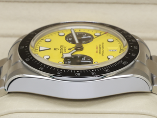 GENTS TUDOR BLACK BAY CHRONO BUMBLE BEE YELLOW 79310N STAINLESS STEEL WARRANTY STICKERS 2026 UK B&P