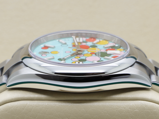 GENTS ROLEX OYSTER PERPETUAL 41mm 124300 STAINLESS STEEL CELEBRATION DIAL WARRANTY 2023 UK B&P